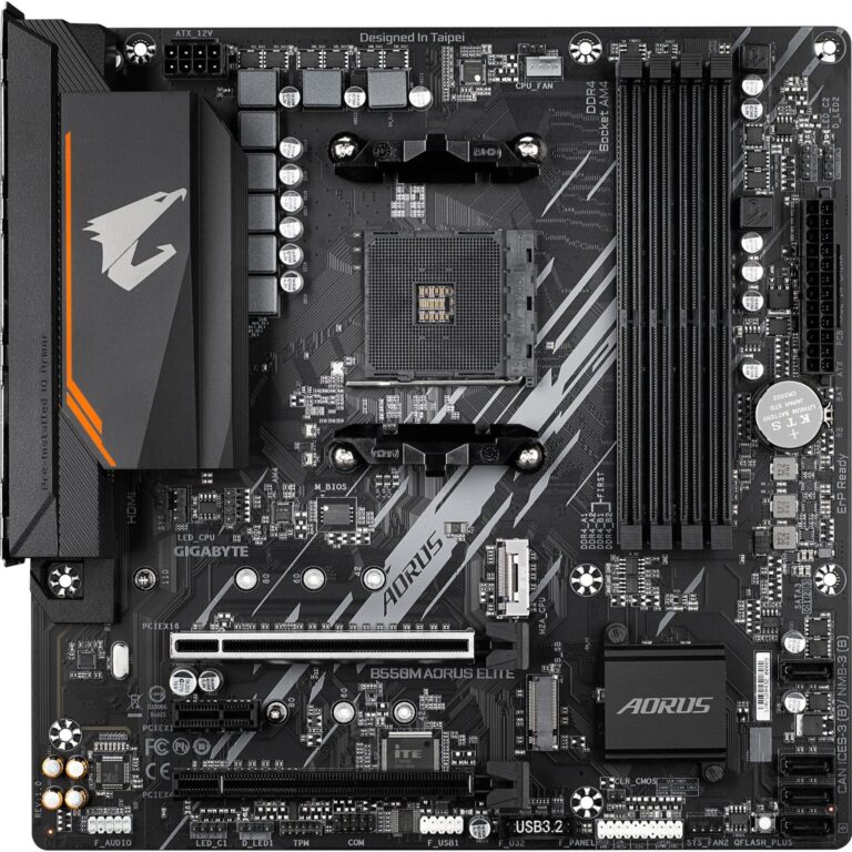 Gigabyte B550M AORUS ELITE, Mainboard technikbar