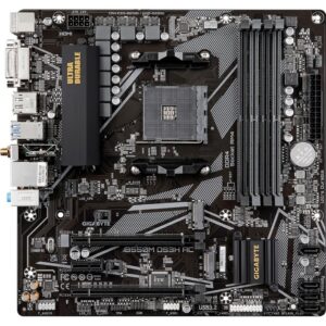Gigabyte B550M DS3H AC, Mainboard technikbar