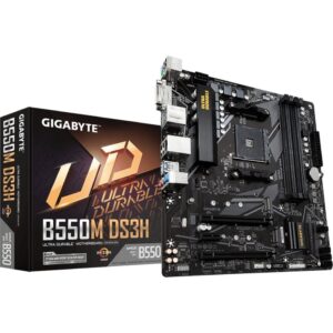 Gigabyte B550M DS3H, Mainboard technikbar