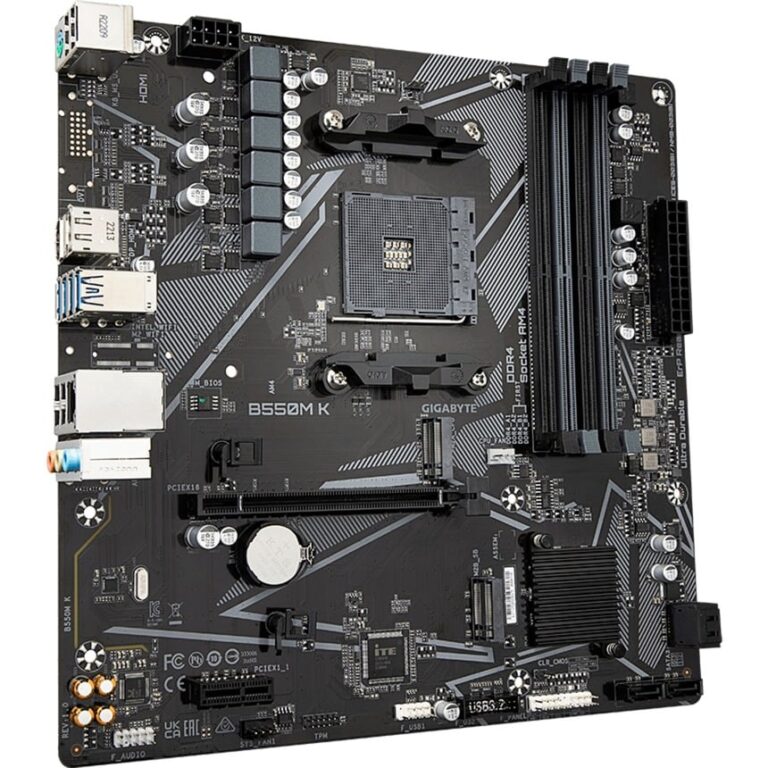 Gigabyte B550M K, Mainboard - B550MK technikbar