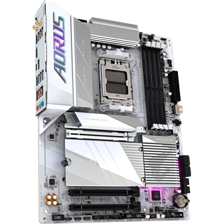 Gigabyte B650E A ELITE X ICE, Mainboard technikbar