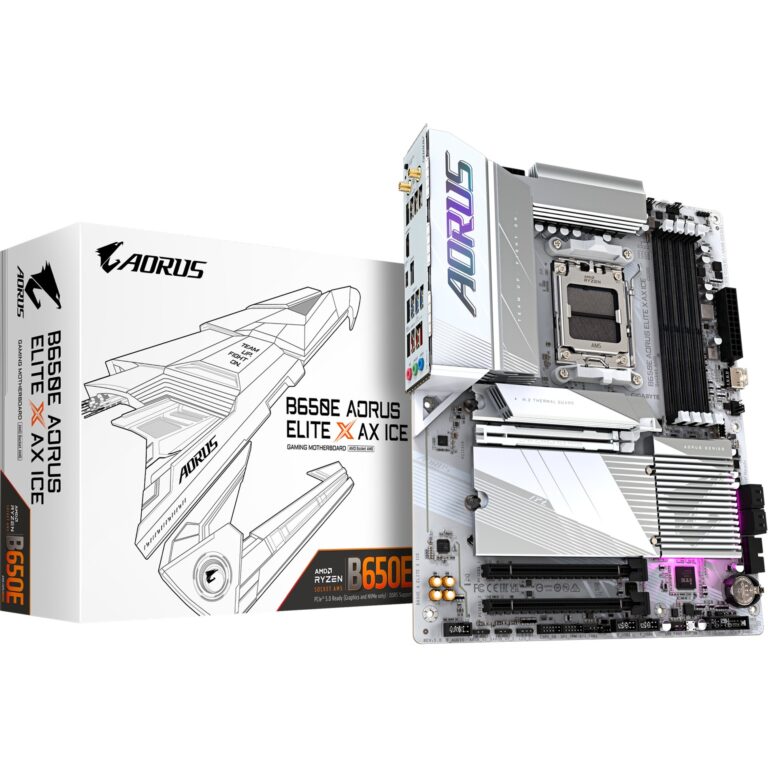 Gigabyte B650E A ELITE X ICE, Mainboard technikbar