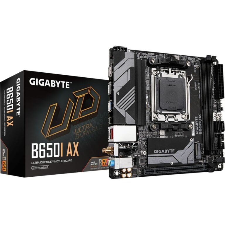 Gigabyte B650I AX, Mainboard technikbar