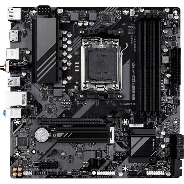 Gigabyte B650M D3HP AX, Mainboard technikbar