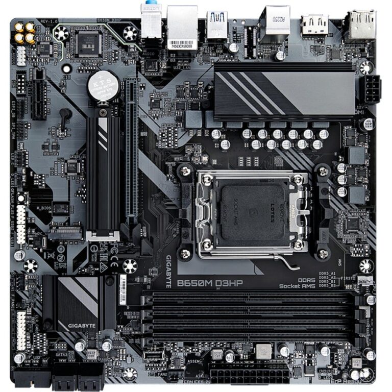 Gigabyte B650M D3HP, Mainboard technikbar