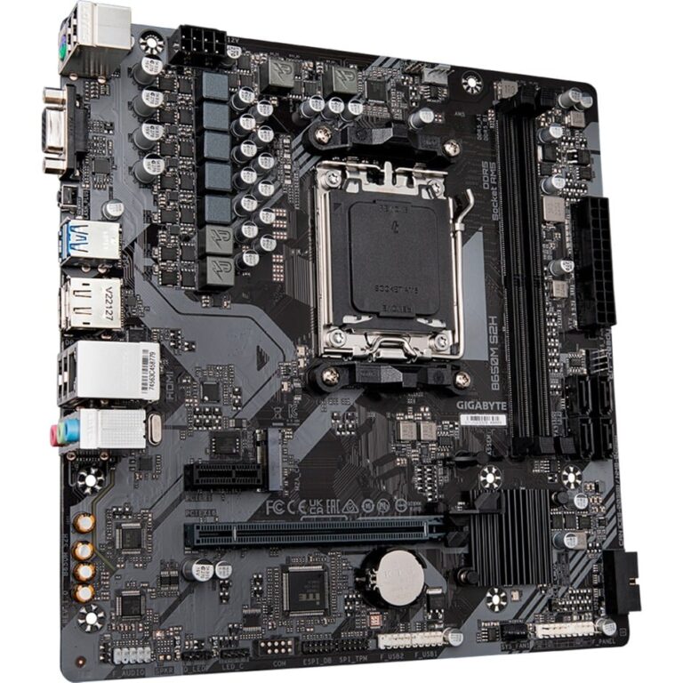 Gigabyte B650M S2H, Mainboard technikbar