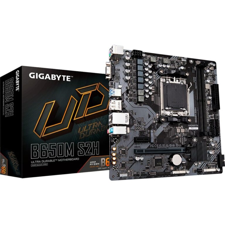 Gigabyte B650M S2H, Mainboard technikbar