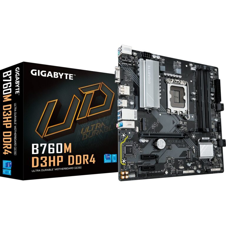 Gigabyte B760M D3HP DDR4, Mainboard