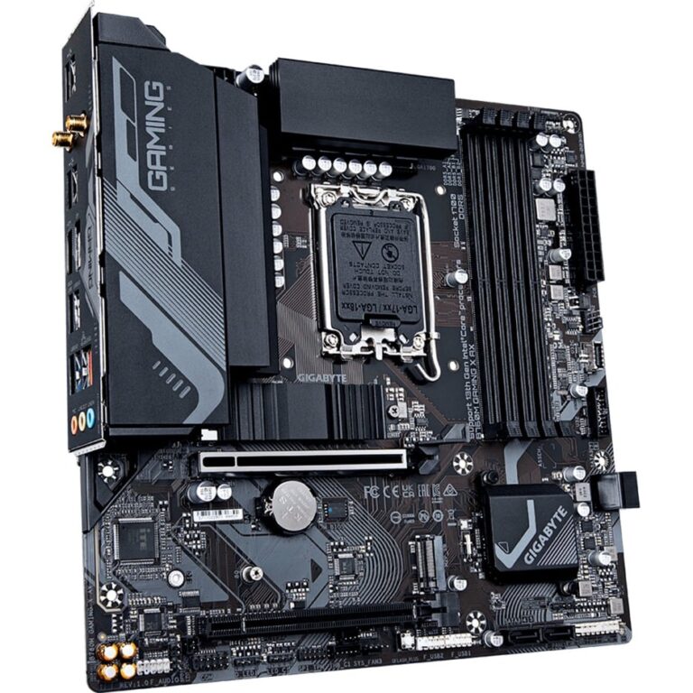 Gigabyte B760M GAMING X AX, Mainboard technikbar
