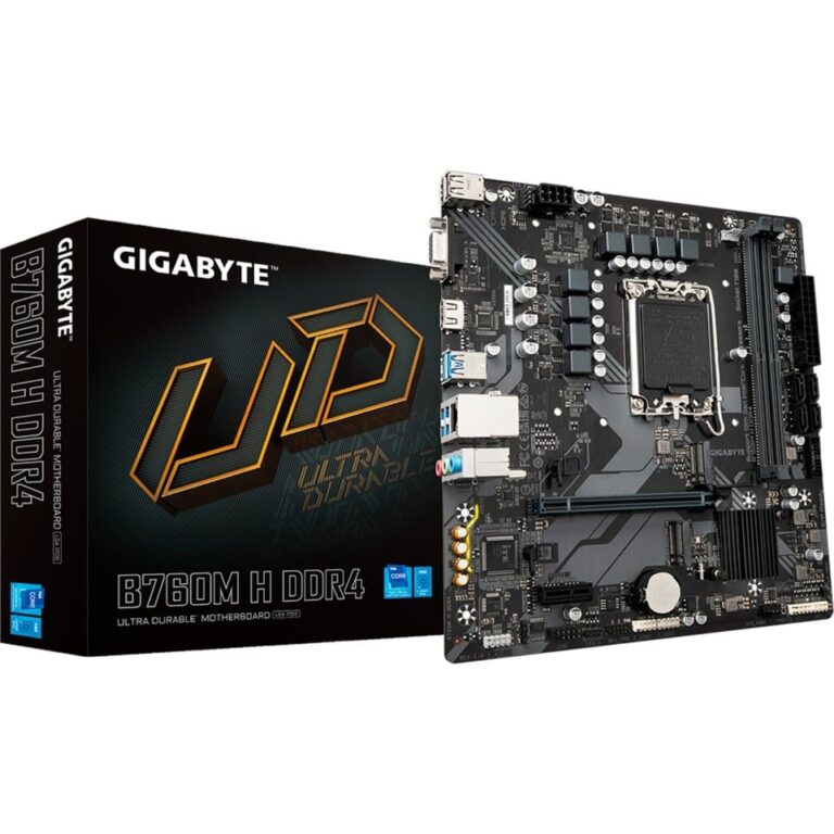 Gigabyte B760M H DDR4, Mainboard