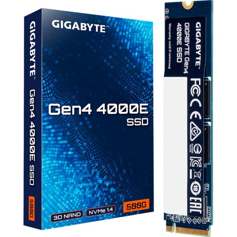 Gigabyte Gen4 4000E SSD  500 GB - G440E500G technikbar