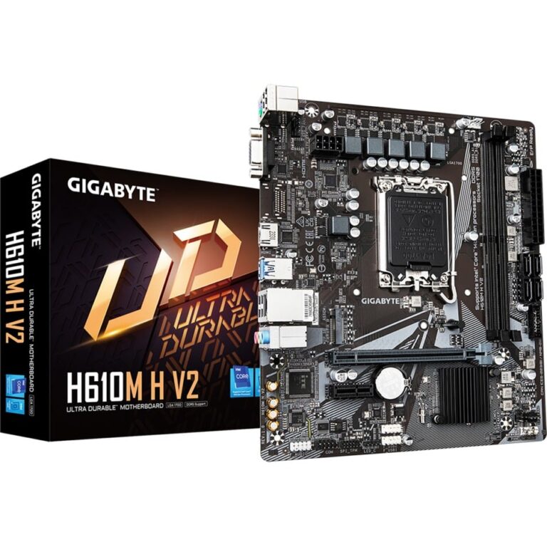 Gigabyte H610M H V2, Mainboard