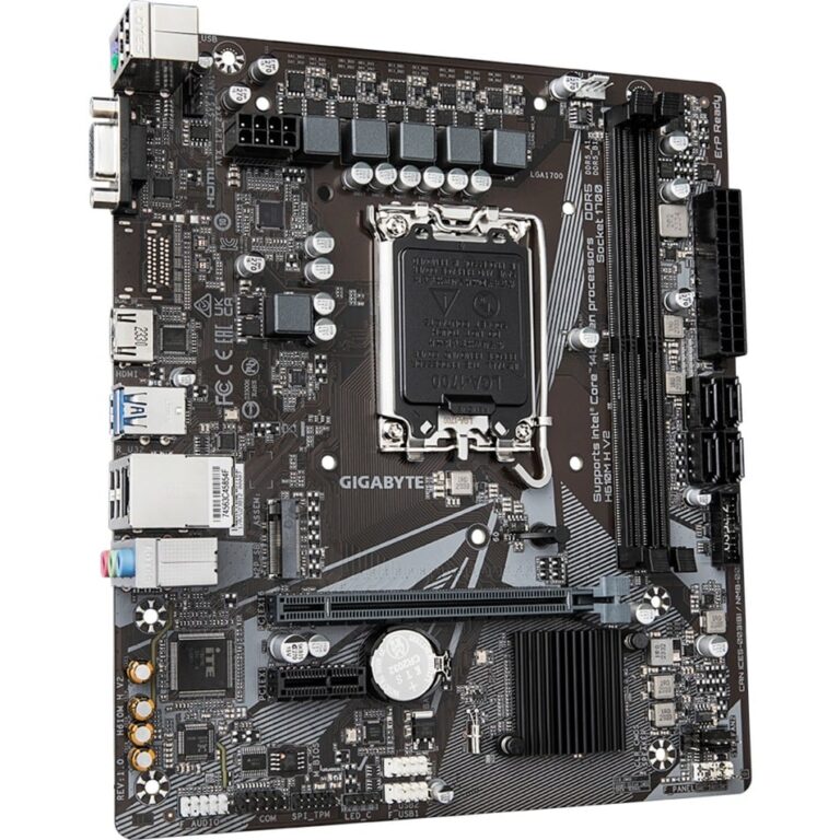 Gigabyte H610M H V2, Mainboard technikbar