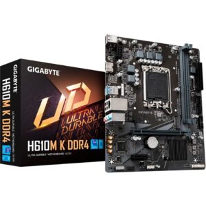 Gigabyte H610M K DDR4, Mainboard technikbar