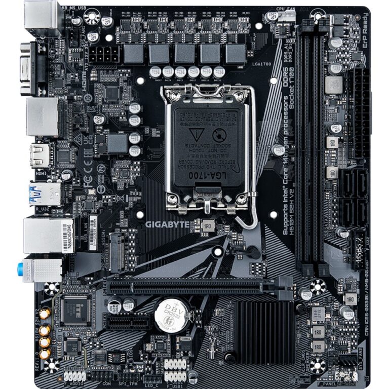 Gigabyte H610M S2H V2, Mainboard technikbar