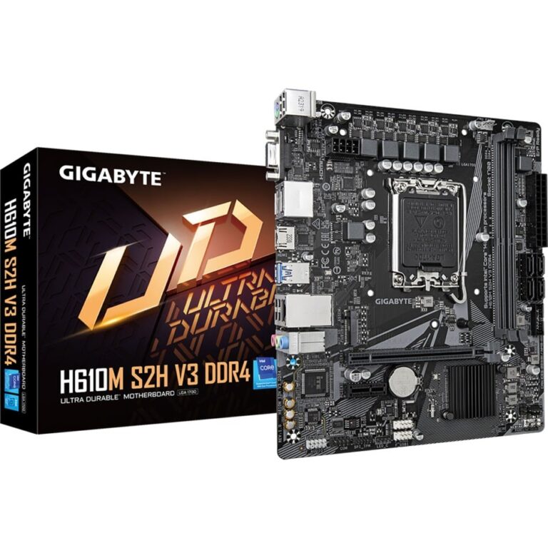 Gigabyte H610M S2H V3 DDR4, Mainboard technikbar