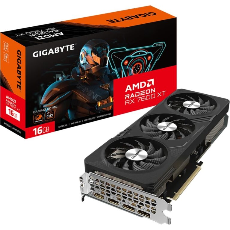 Gigabyte Radeon RX 7600 XT GAMING OC 16G, Grafikkarte