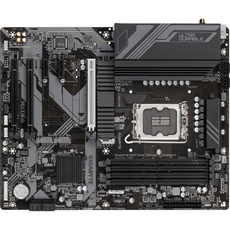 Gigabyte Z790 D AX, Mainboard technikbar