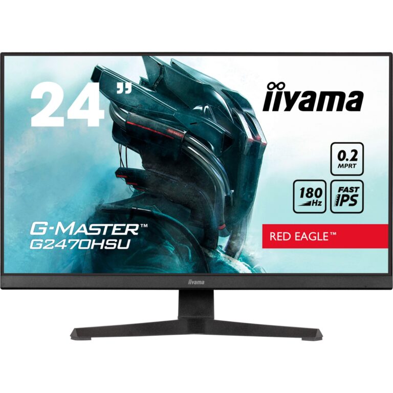 Iiyama G-MASTER G2470HSU-B6 Red Eagle, Gaming-Monitor technikbar