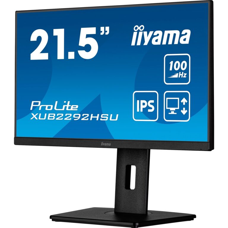 Iiyama ProLite XUB2292HSU-B6, LED-Monitor technikbar