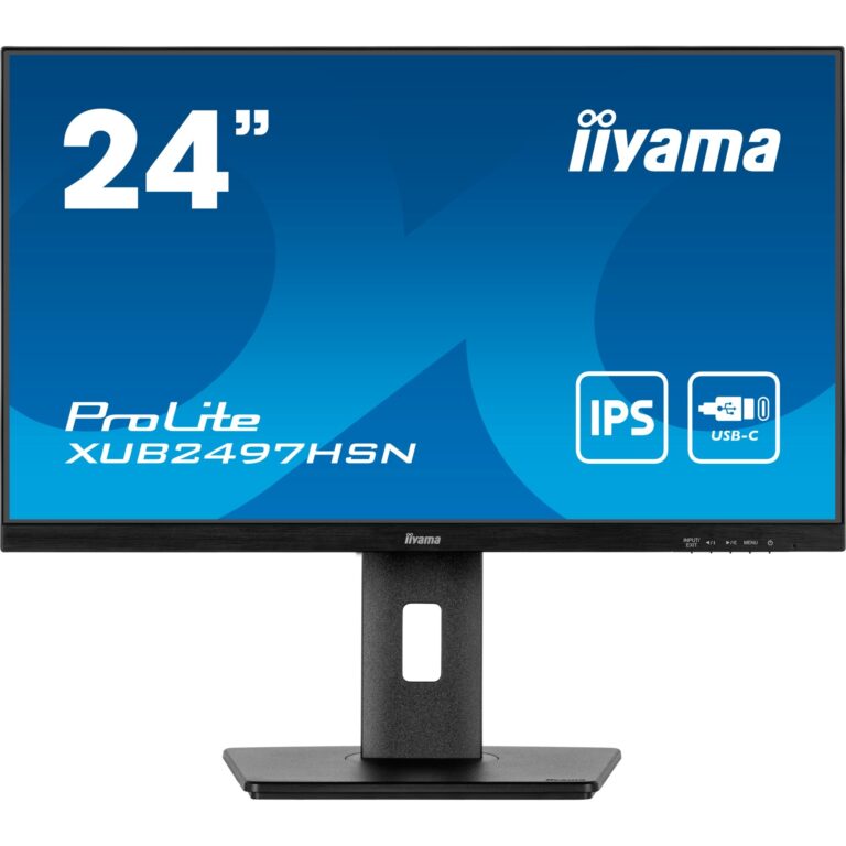 Iiyama ProLite XUB2497HSN-B2, LED-Monitor technikbar