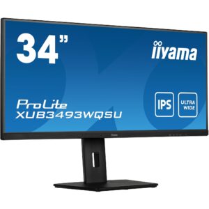 Iiyama ProLite XUB3493WQSU-B5, LED-Monitor technikbar