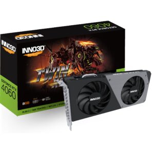 Inno3d GeForce RTX 4060 TWIN X2, Grafikkarte - N40602-08D6-173051N technikbar