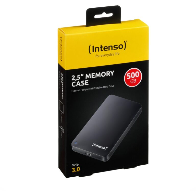 Intenso Memory Case 2,5` 500 GB, Externe Festplatte - 6021530 technikbar