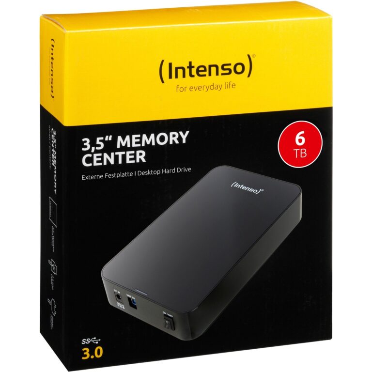 Intenso Memory Center 6 TB, Externe Festplatte - 6031514 technikbar
