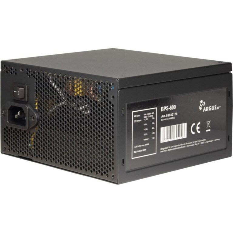 Inter-Tech Argus BPS-600 600W, PC-Netzteil - 88882178 technikbar