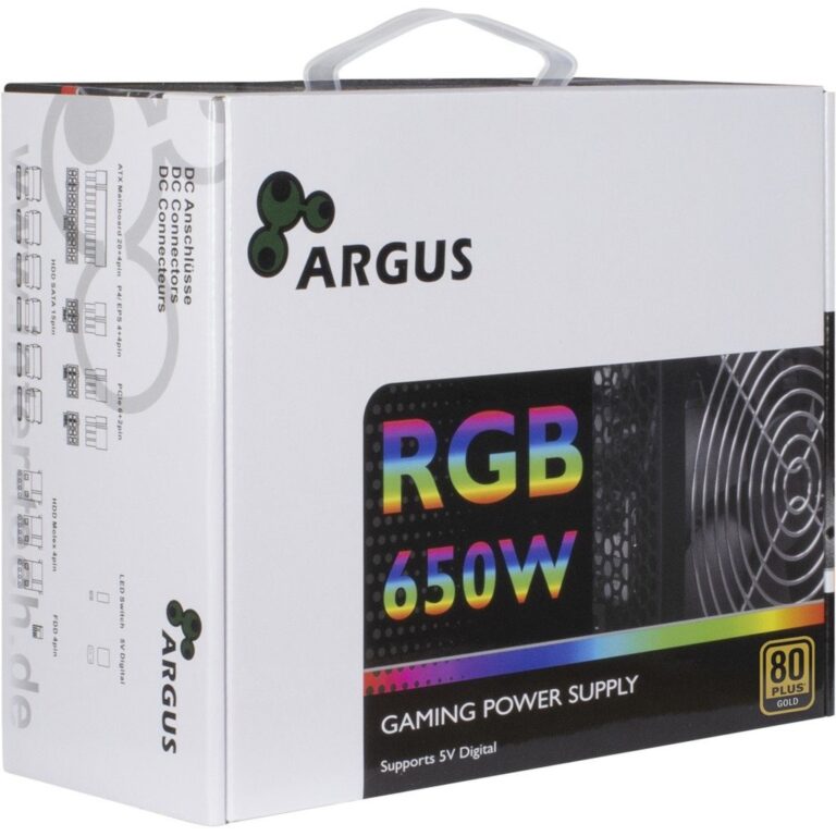 Inter-Tech Argus RGB-650W CM II, PC-Netzteil - 88882147 technikbar