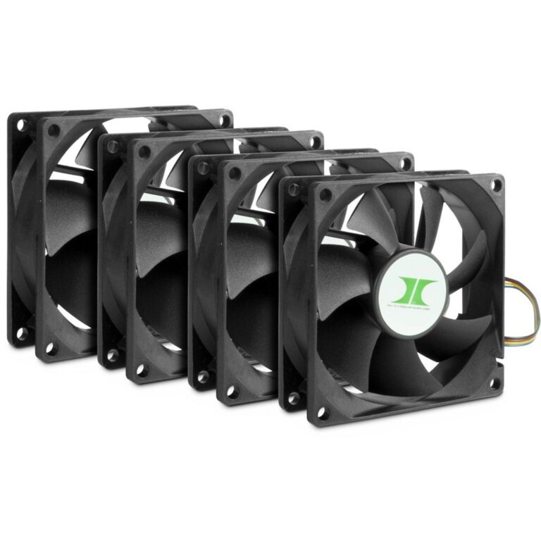 Inter-Tech IPC Fan Set 80mm, Gehäuselüfter