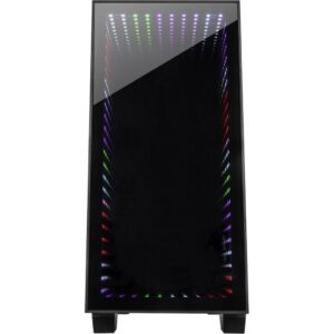 Inter-Tech X-608 Infinity Micro Infinity-Mirror, Tower-Gehäuse - 88881315 technikbar