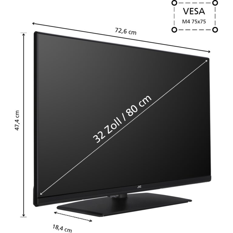 JVC LT-32VH4455, LED-Fernseher technikbar