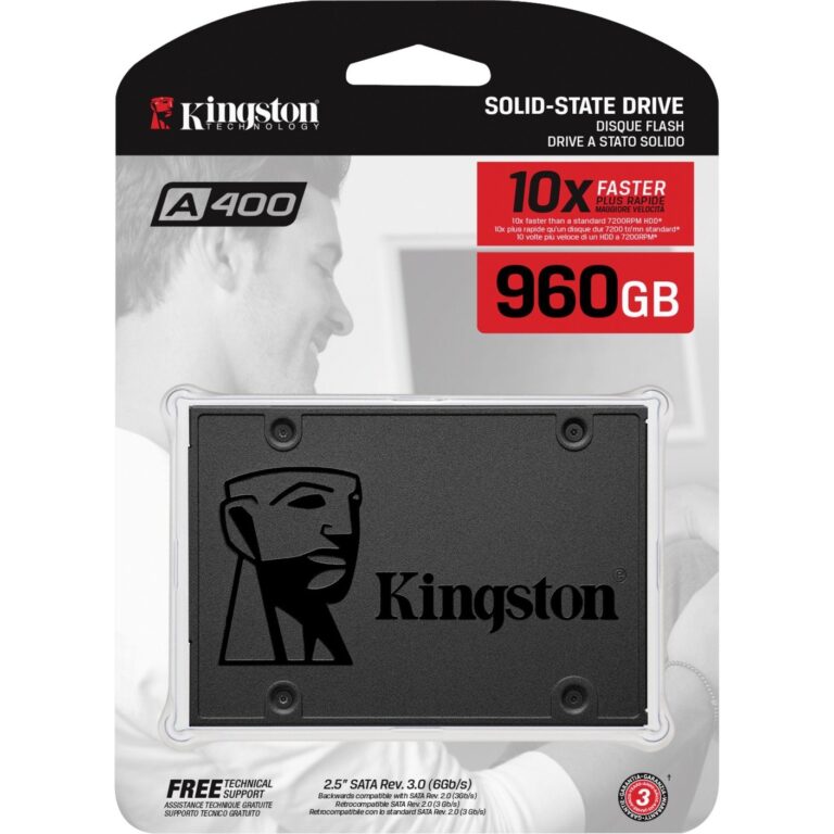 Kingston A400 960 GB, SSD - SA400S37/960G technikbar