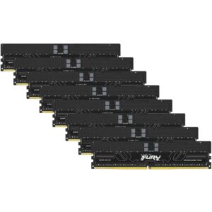 Kingston FURY DIMM 128 GB DDR5-6000 (8x 16 GB) Octa-Kit, Arbeitsspeicher - KF560R32RBEK8-128 technikbar