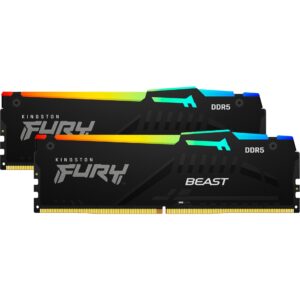Kingston FURY DIMM 32 GB DDR5-5200 (2x 16 GB) Dual-Kit, Arbeitsspeicher - KF552C40BBAK2-32 technikbar