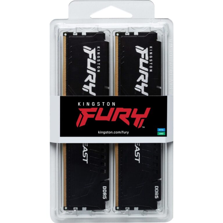 Kingston FURY DIMM 32 GB DDR5-5600 (2x 16 GB) Dual-Kit, Arbeitsspeicher - KF556C40BBK2-32 technikbar