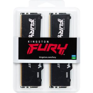 Kingston FURY DIMM 32 GB DDR5-6000 (2x 16 GB) Dual-Kit, Arbeitsspeicher - KF560C30BBAK2-32 technikbar