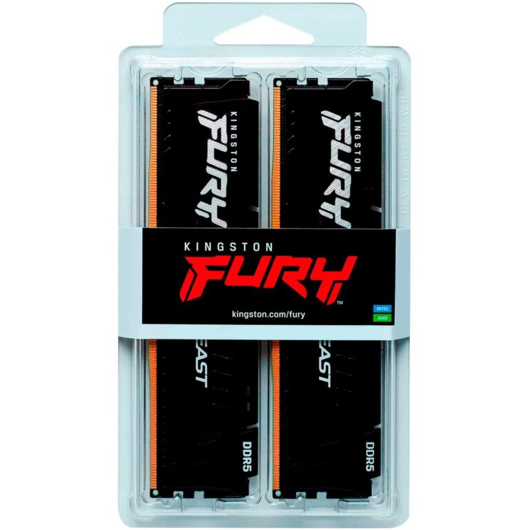 Kingston FURY DIMM 32 GB DDR5-6000 (2x 16 GB) Dual-Kit, Arbeitsspeicher - KF560C30BBEK2-32 technikbar