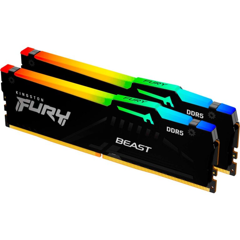 Kingston FURY DIMM 32 GB DDR5-6400 (2x 16 GB) Dual-Kit, Arbeitsspeicher - KF564C32BBEAK2-32 technikbar