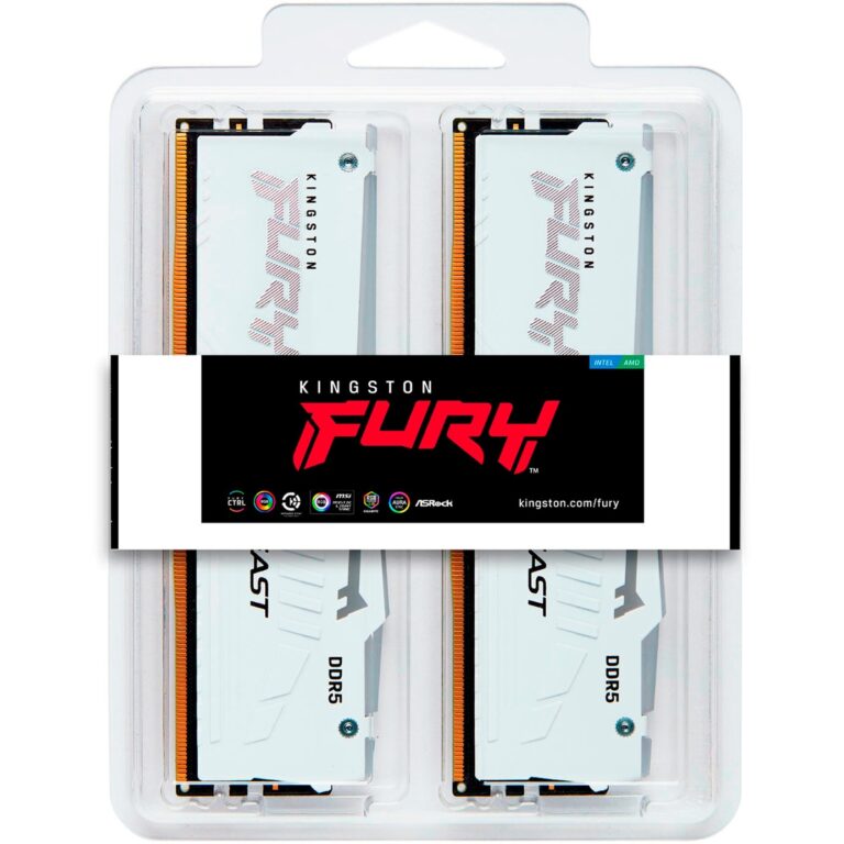 Kingston FURY DIMM 32 GB DDR5-6800 (2x 16 GB) Dual-Kit, Arbeitsspeicher - KF568C34BWEAK2-32 technikbar