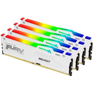 Kingston FURY DIMM 64 GB DDR5-5200 (4x 16 GB) Quad-Kit, Arbeitsspeicher - KF552C40BWAK4-64 technikbar