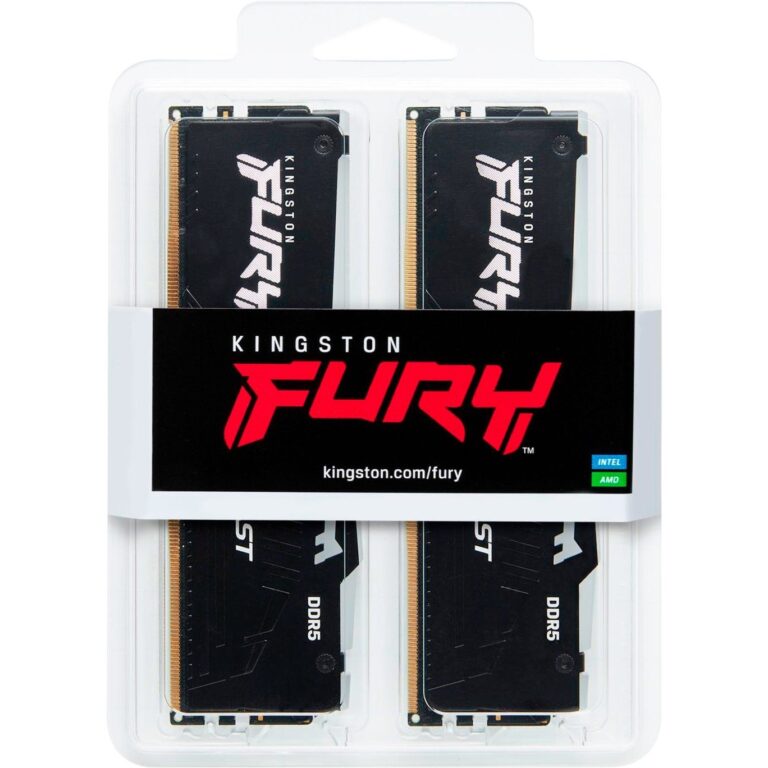 Kingston FURY DIMM 64 GB DDR5-5600 (2x 32 GB) Dual-Kit, Arbeitsspeicher - KF556C40BBAK2-64 technikbar