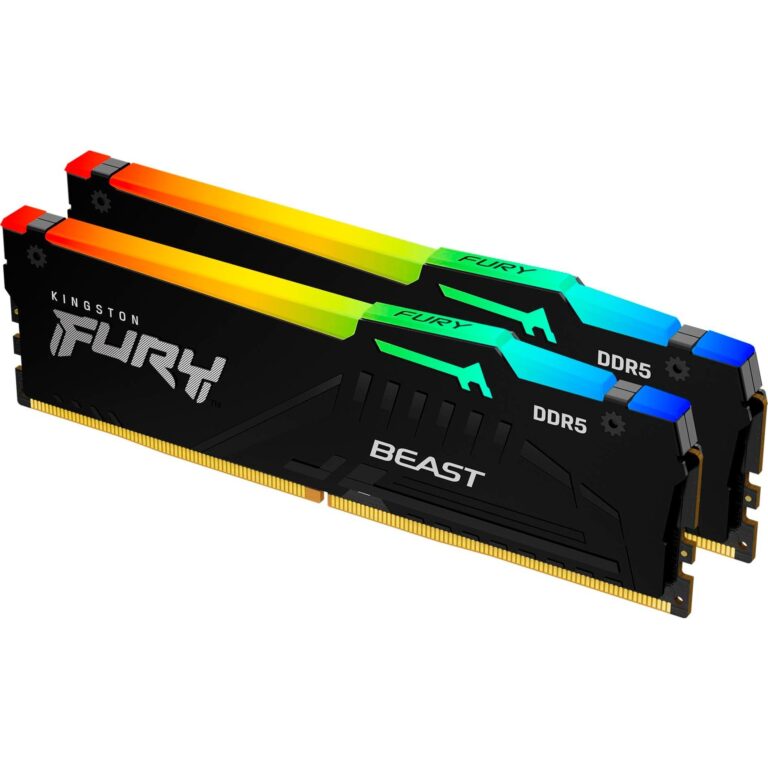 Kingston FURY DIMM 64 GB DDR5-6000 (2x 32 GB) Dual-Kit, Arbeitsspeicher - KF560C30BBEAK2-64 technikbar