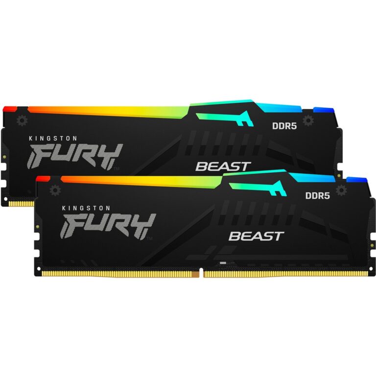 Kingston FURY DIMM 64 GB DDR5-6000 (2x 32 GB) Dual-Kit, Arbeitsspeicher - KF560C36BBEAK2-64 technikbar
