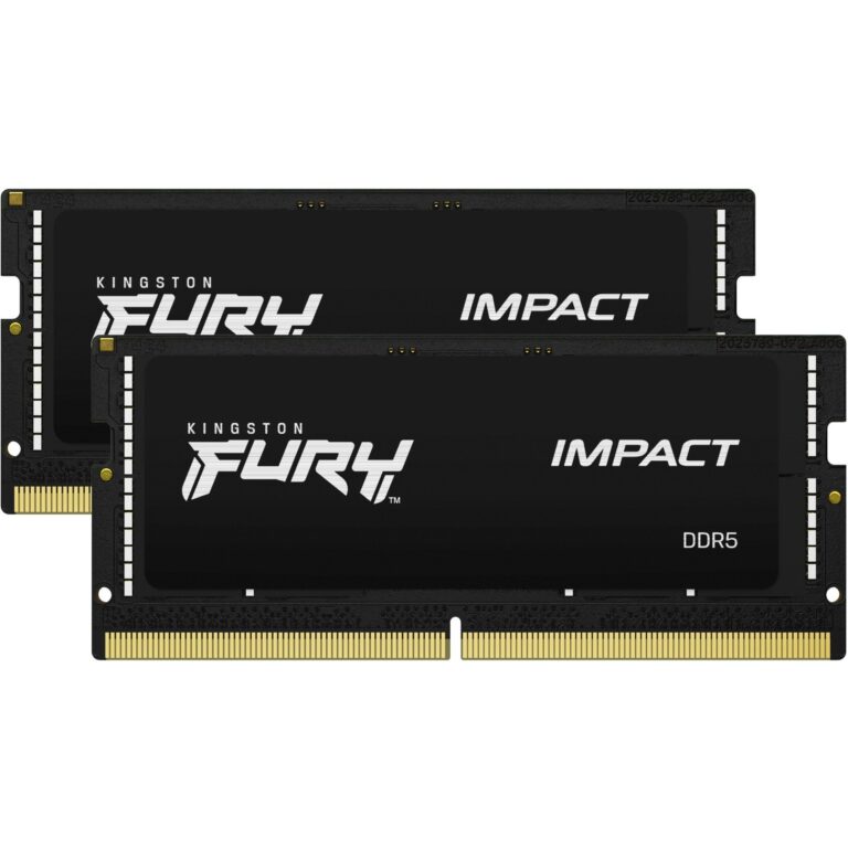 Kingston FURY SO-DIMM 64 GB DDR5-5600 (2x 32 GB) Dual-Kit, Arbeitsspeicher - KF556S40IBK2-64 technikbar