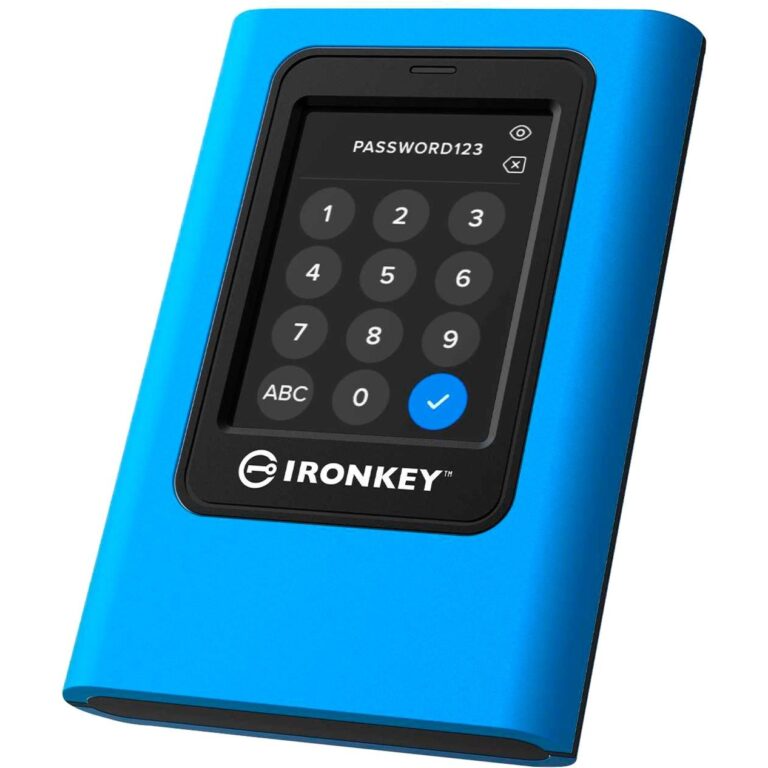 Kingston IronKey Vault Privacy 80 3.84 TB, Externe SSD - IKVP80ES/3840G technikbar