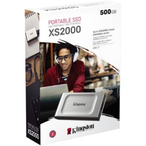 Kingston XS2000 Portable SSD 500 GB, Externe SSD - SXS2000/500G technikbar