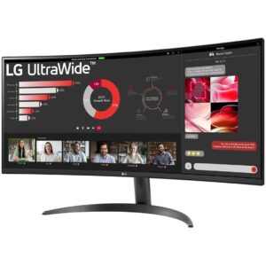 LG 34WR50QK-B, LED-Monitor - 34WR50QK-B.AEU technikbar